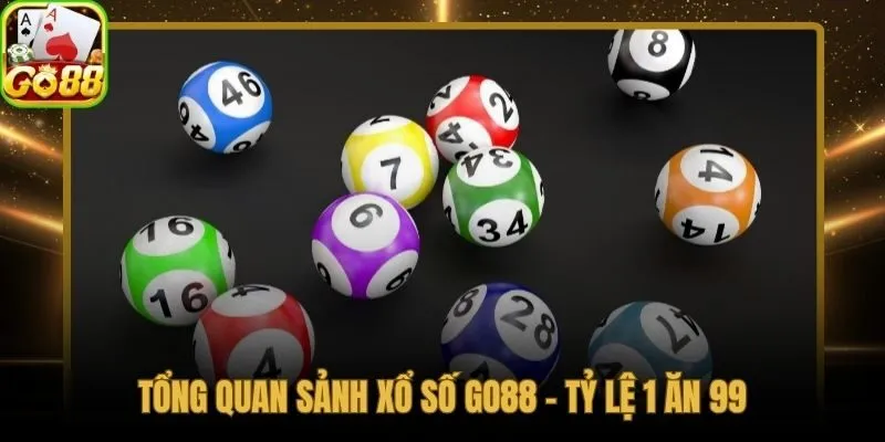 Xổ số Go88 với tỷ lệ 1 ăn 99 và thanh toán tự động tức thì